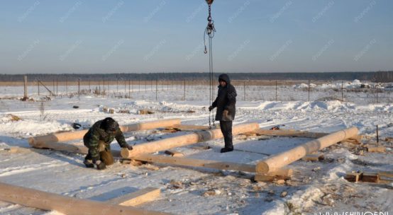 Сруб 6х6. Первый сруб 2013 года