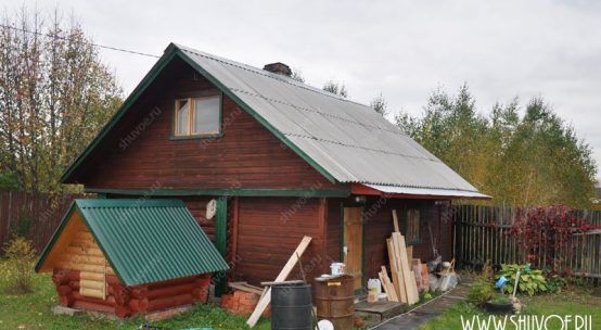 Банька 6х6 с жилой мансардой в Шувое