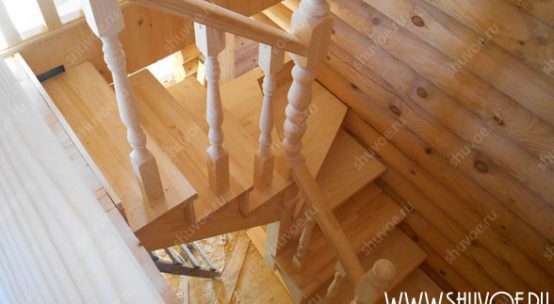 Изготовление лестниц из ценных пород дерева