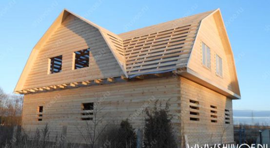 Дом 9х12 из строганного бруса в Соколово