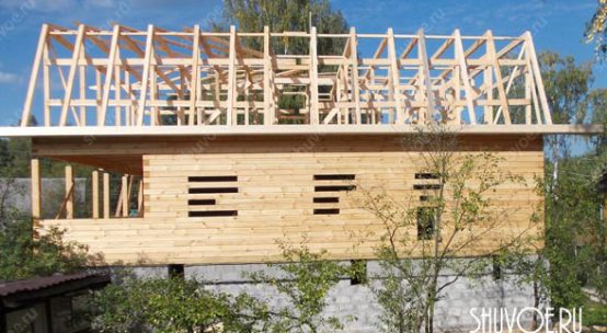 Строительство брусового дома 10х12 на Клязьме