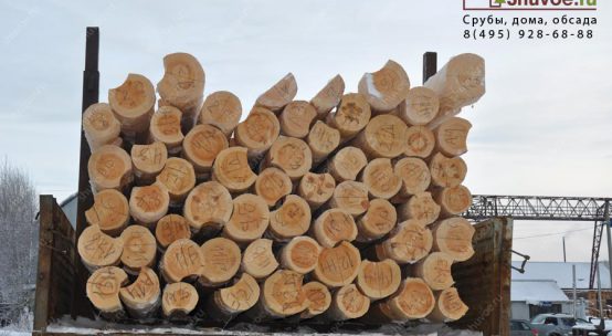 Рубленый гараж 6*6