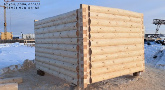 Сруб 3х4 под маленькую баньку