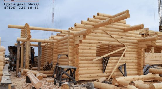 Рубленый дом 6х9 с «кукушкой»