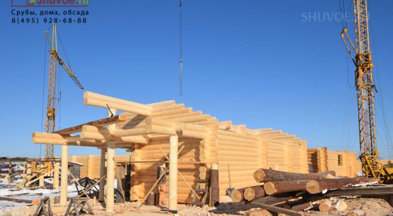 Одноэтажный дом-баня 7х11 в Луховицах