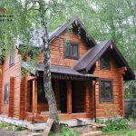 Покраска срубов снаружи