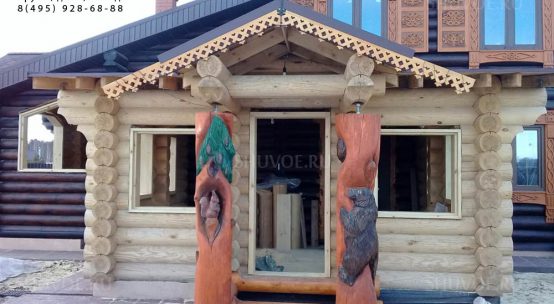 Окосячка окон под ключ — 10 окон, 2 двери