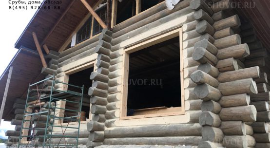 Остекление охотничьего домика на Селигере