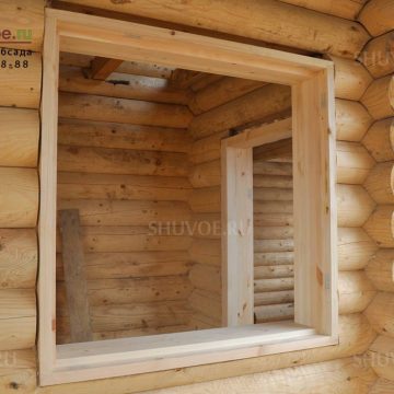 Окосячка в деревянном доме цена р/м2, обсада для окон