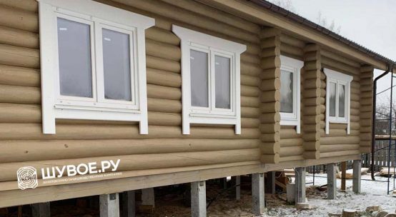 Строительство одноэтажного сруба 115 м2 в Коломне под ключ