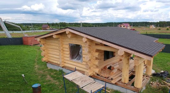 Как построить дом под усадку?